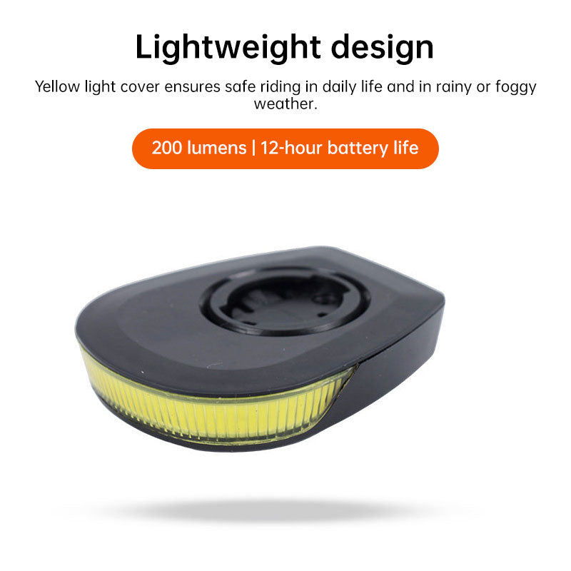 Akumulatorowa lampa rowerowa