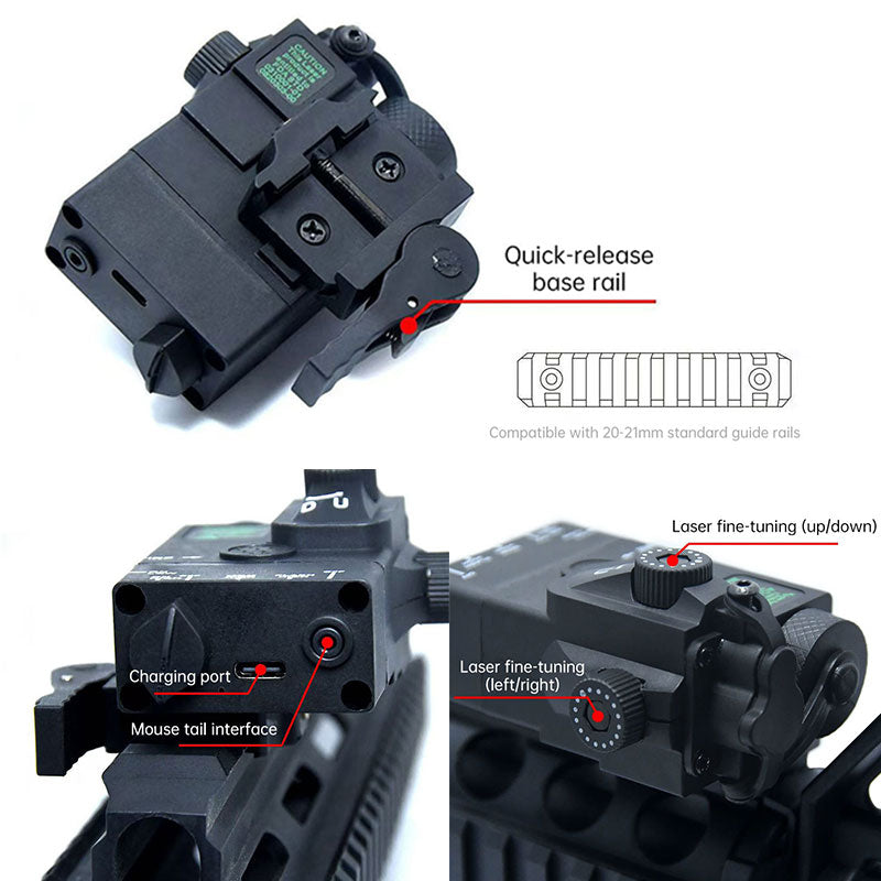 MINI-A2 PEQ15 Latarka taktyczna laserowa i IR