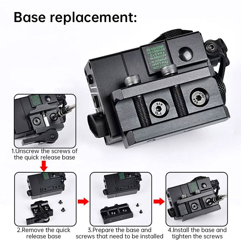 MINI-A2 PEQ15 Latarka taktyczna laserowa i IR